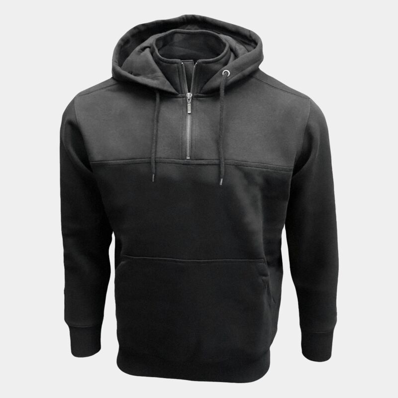 1/4 Zip Hooded Sweatshirt Thumbnail